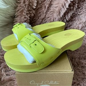 Dr. Scholl’s Originally Sandal Size 8 in Sunny Lime NWB